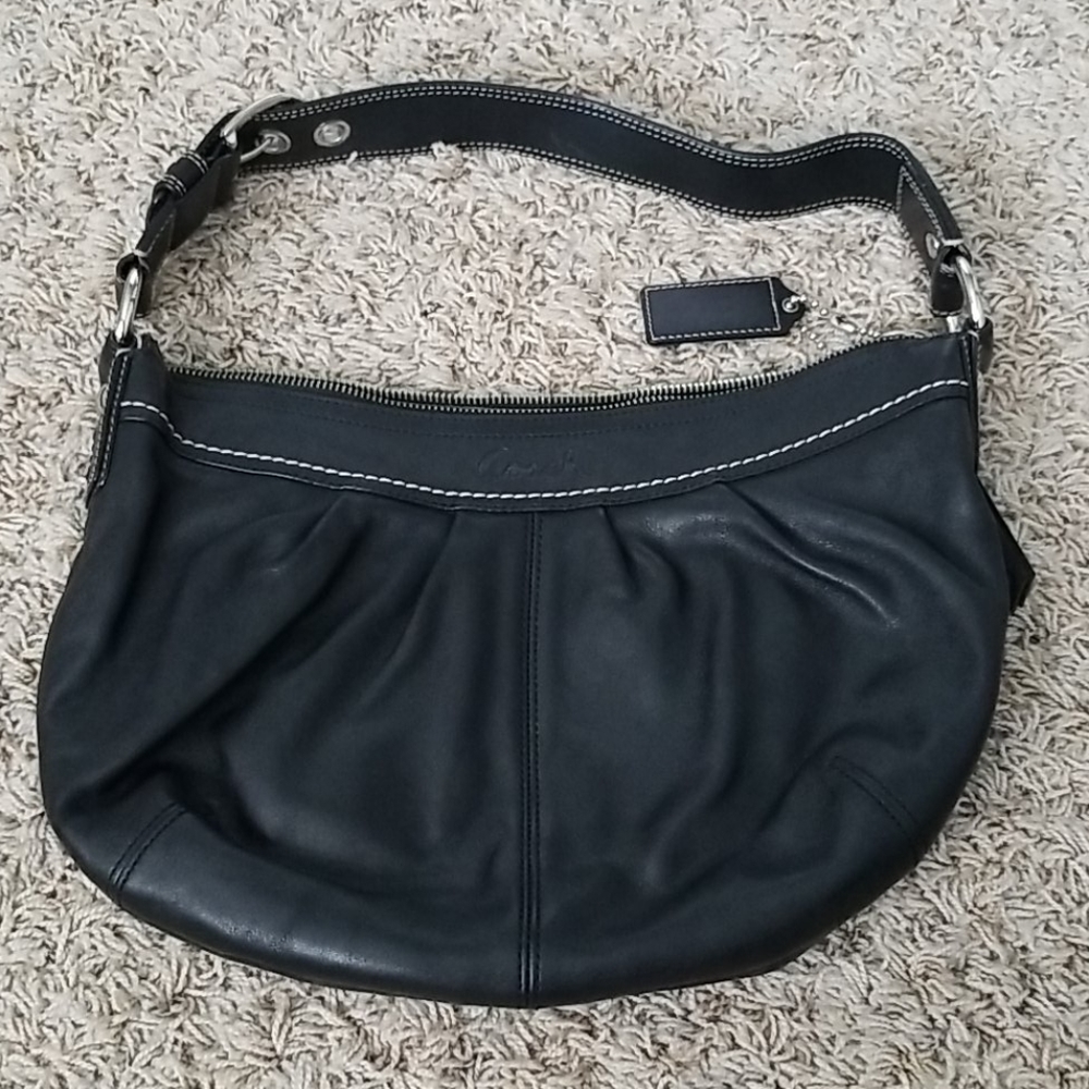 Coach Leather Hobo
